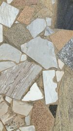 Close-up of paving stone