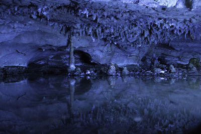 Close-up of cave