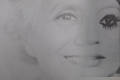 Close-up portrait of woman