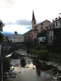 Built structure in water