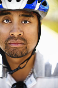 Portrait of cyclist