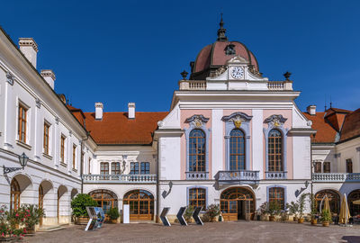 View of historic building against sky