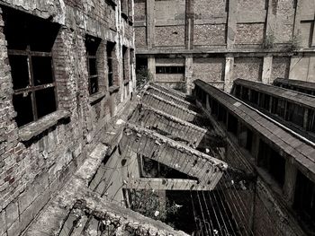 Old abandoned staircase