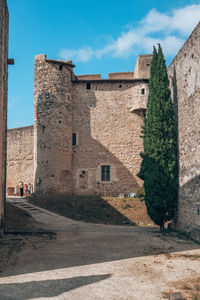 Old ruins against sky