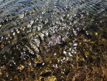 Full frame shot of rippled water