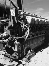 Close-up of vehicle