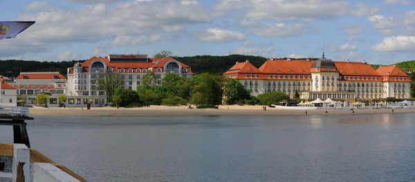 View of buildings in city