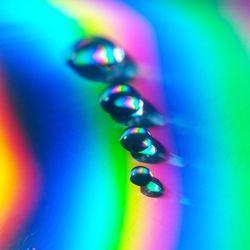 Close-up of colorful balloons