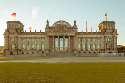 View of historical building against sky