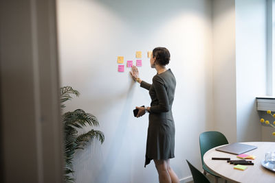 Woman working in office