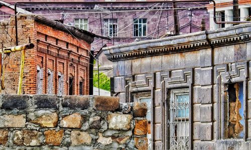 View of old building