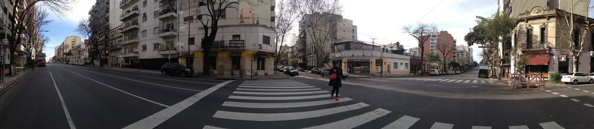 View of city street