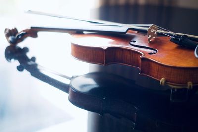 Close-up of guitar