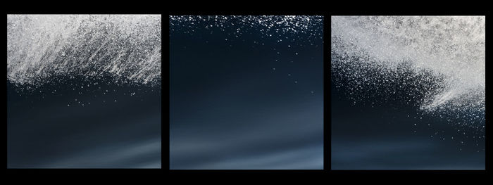 Full frame shot of wet glass window