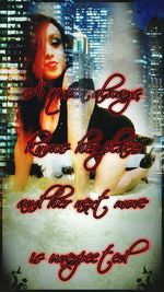 Portrait of young woman