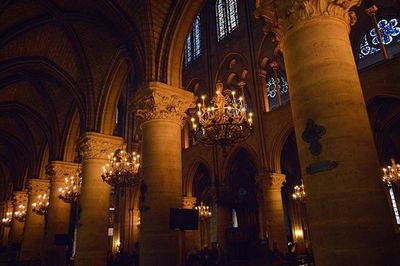 Low angle view of church