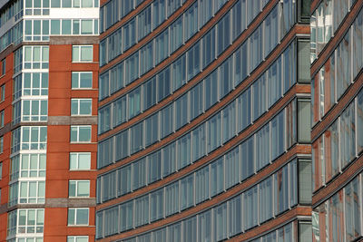 Low angle view of modern building