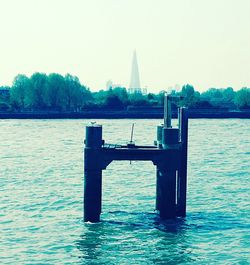 Scenic view of river against sky