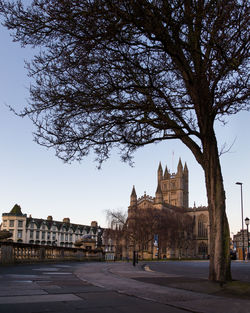 View of historic building against sky