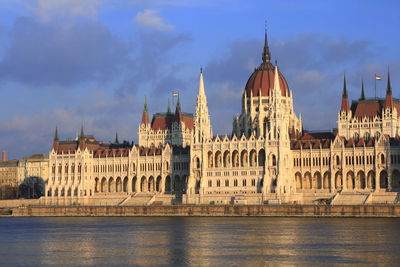 View of buildings at waterfront