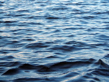 Full frame shot of rippled water