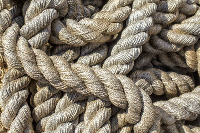 Full frame shot of rope