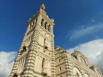 Low angle view of basilica against sky