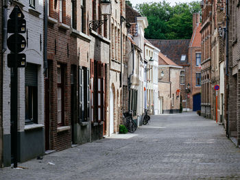 Street amidst buildings in city