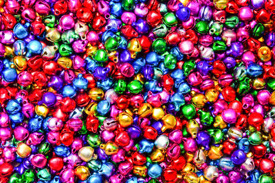 Full frame shot of multi colored candies