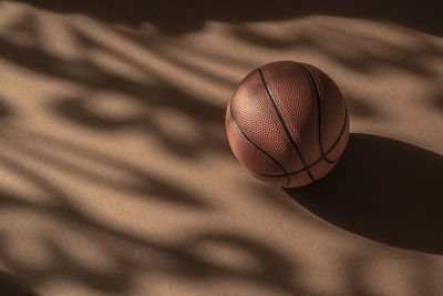 Close-up of basketball