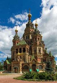 Peter and paul cathedral against sky in city