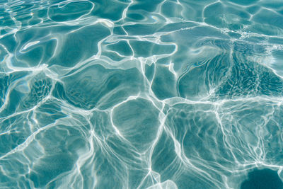 Full frame shot of swimming pool