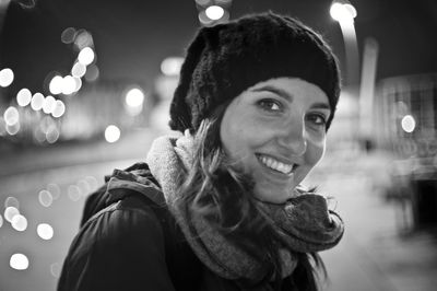 Portrait of a smiling young woman