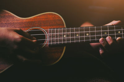 Man playing guitar