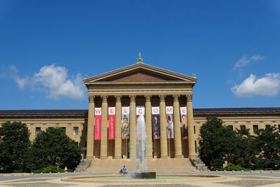 View of historical building against sky