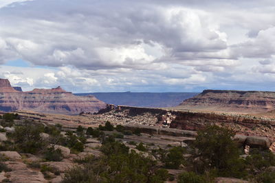 Panoramic view of landscape against sky