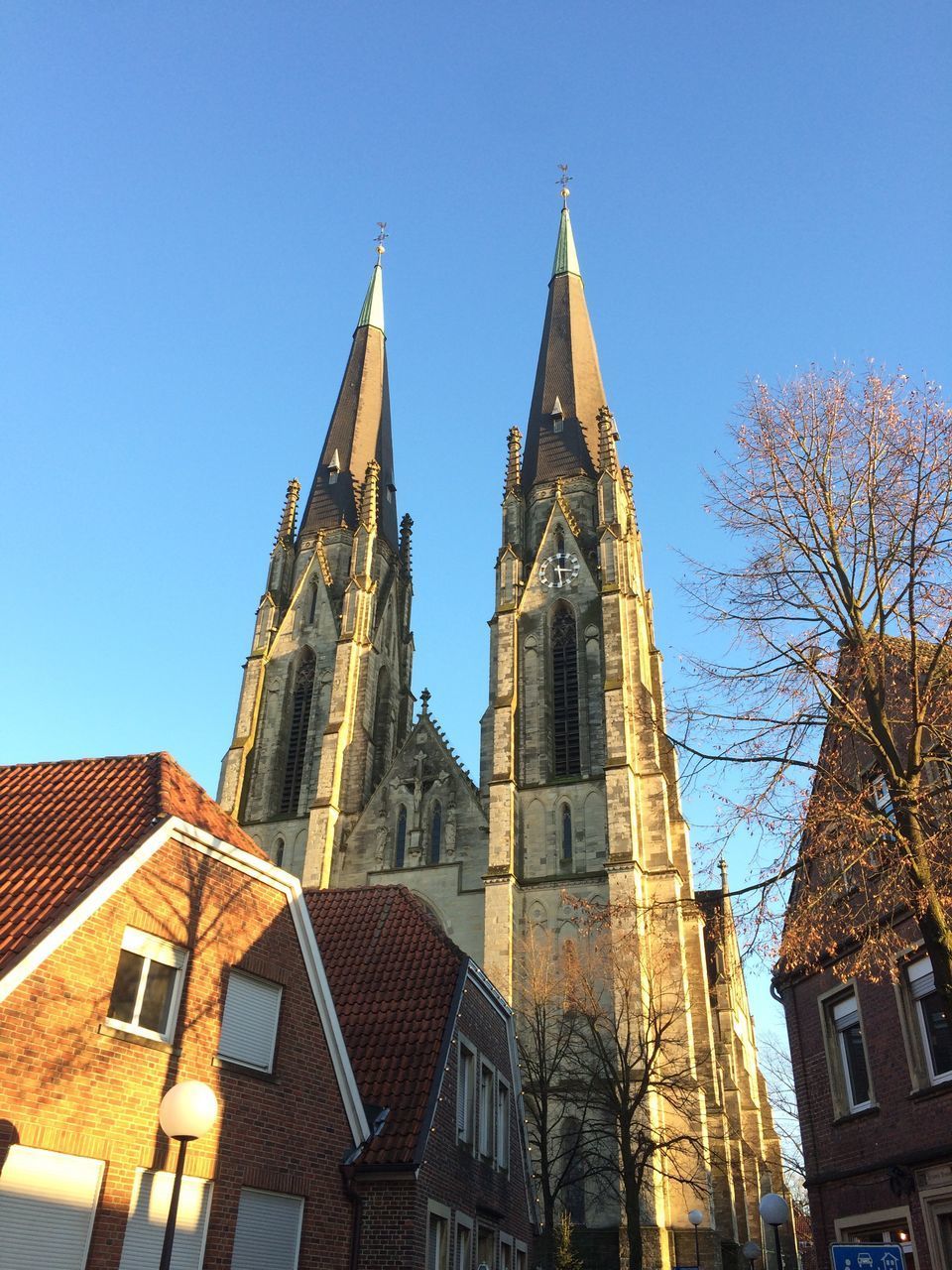 LOW ANGLE VIEW OF BELL TOWER