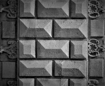 Full frame shot of stone wall