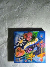 Close-up of multi colored wall
