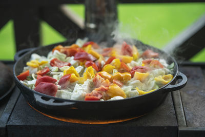 Close-up of food in bowl