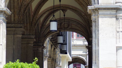 Interior of old building