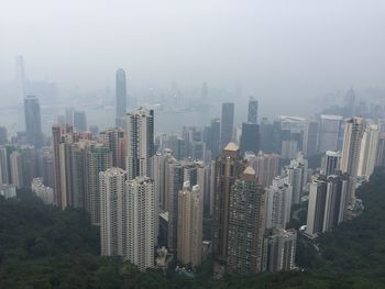 Kowloon peak viewing point, hong kong