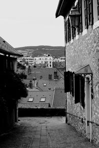 View of residential buildings
