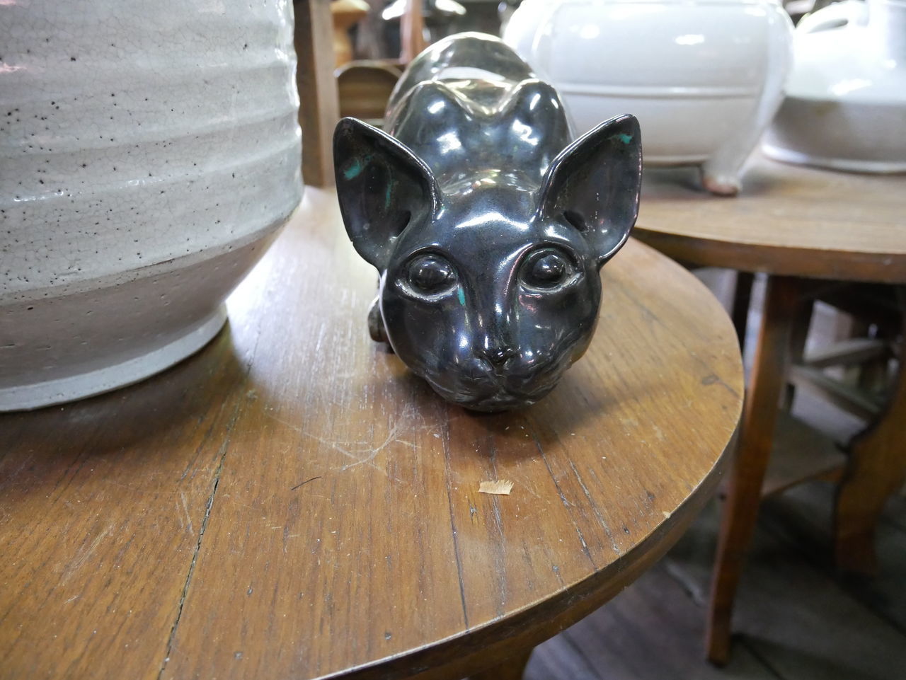 table, indoors, wood - material, no people, close-up, day, piggy bank