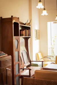 Chairs and table at home