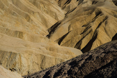 Full frame shot of rock formations