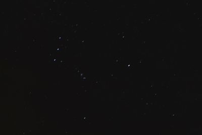 Scenic view of star field at night