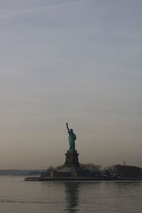 Statue of liberty against sky