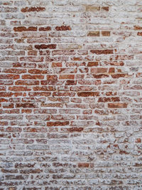 Full frame shot of brick wall