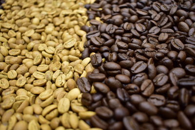 Full frame shot of coffee beans